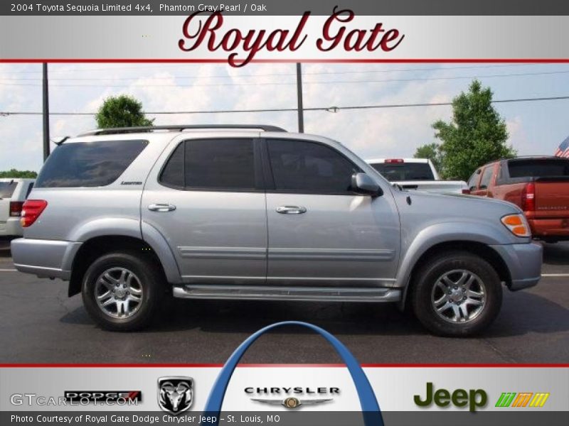Phantom Gray Pearl / Oak 2004 Toyota Sequoia Limited 4x4