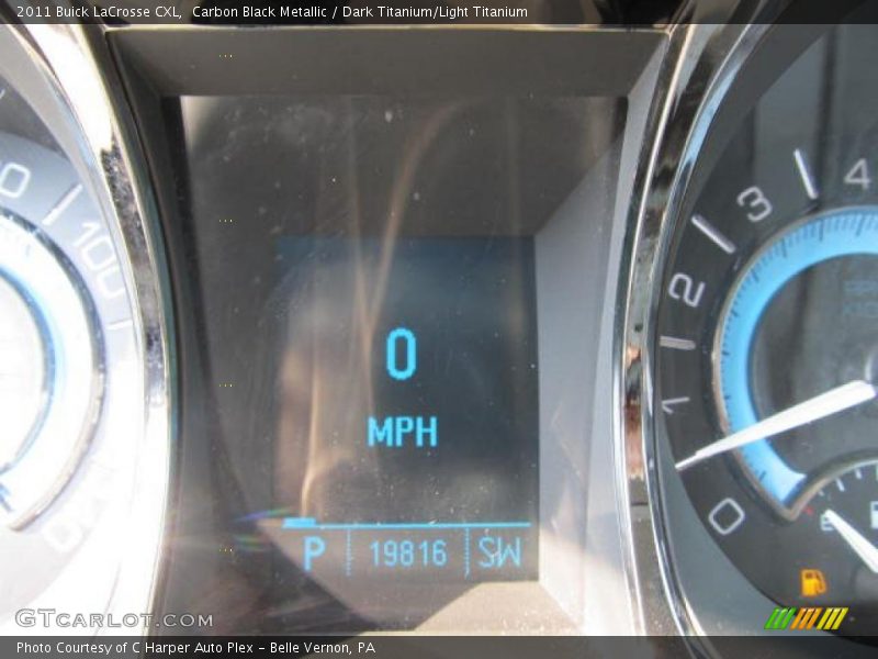 Carbon Black Metallic / Dark Titanium/Light Titanium 2011 Buick LaCrosse CXL