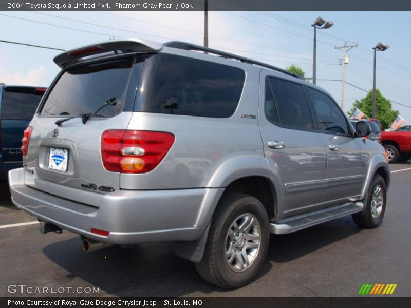 Phantom Gray Pearl / Oak 2004 Toyota Sequoia Limited 4x4