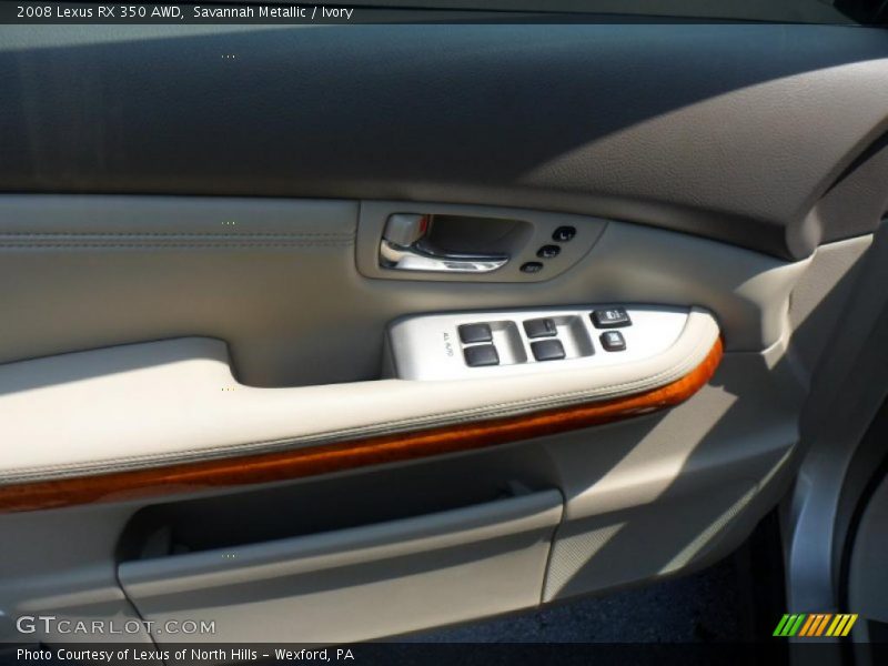 Savannah Metallic / Ivory 2008 Lexus RX 350 AWD
