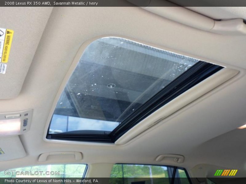 Savannah Metallic / Ivory 2008 Lexus RX 350 AWD