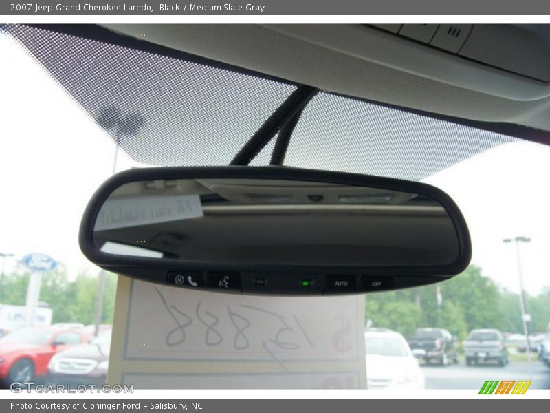 Black / Medium Slate Gray 2007 Jeep Grand Cherokee Laredo