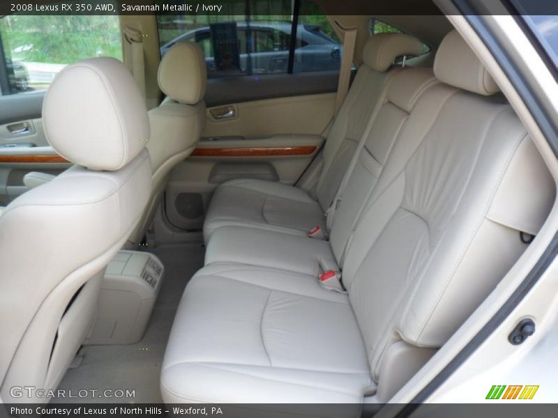 Savannah Metallic / Ivory 2008 Lexus RX 350 AWD