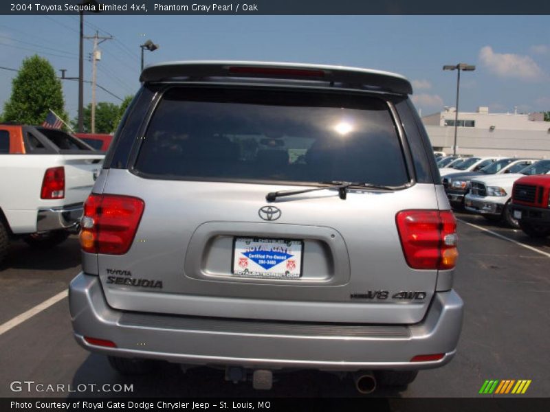 Phantom Gray Pearl / Oak 2004 Toyota Sequoia Limited 4x4