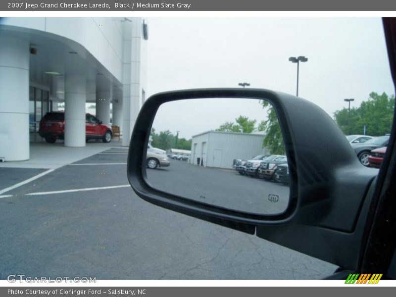 Black / Medium Slate Gray 2007 Jeep Grand Cherokee Laredo