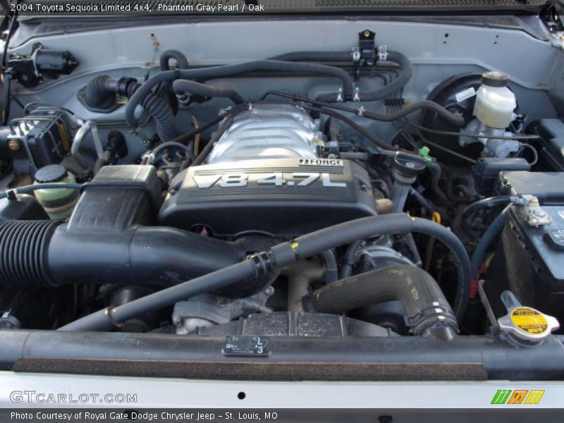  2004 Sequoia Limited 4x4 Engine - 4.7 Liter DOHC 32-Valve V8