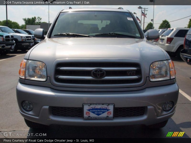 Phantom Gray Pearl / Oak 2004 Toyota Sequoia Limited 4x4
