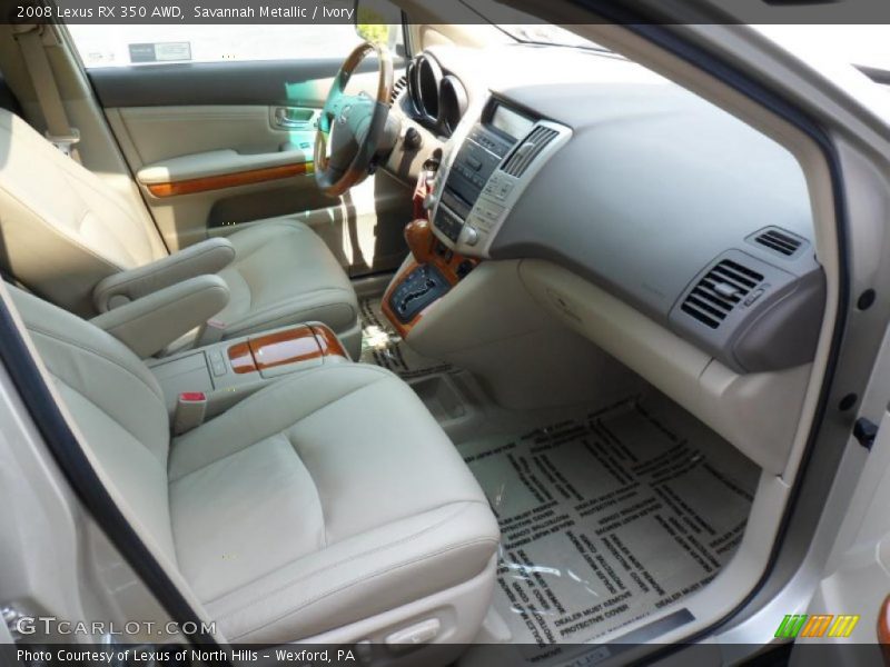 Savannah Metallic / Ivory 2008 Lexus RX 350 AWD