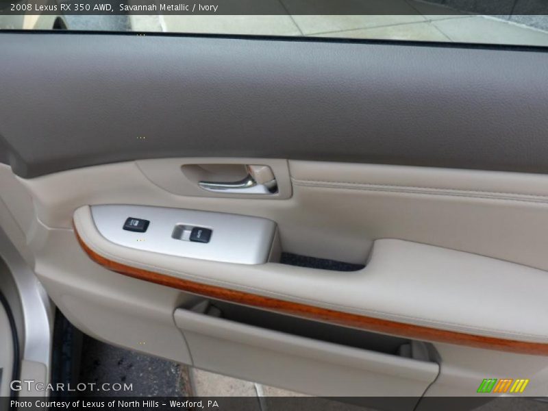 Savannah Metallic / Ivory 2008 Lexus RX 350 AWD