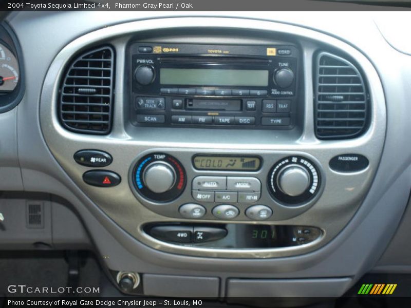 Controls of 2004 Sequoia Limited 4x4