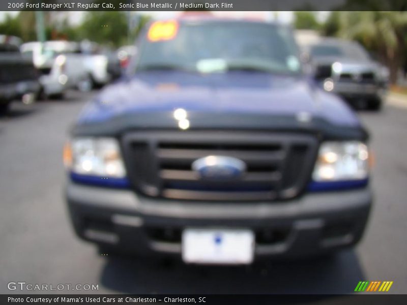 Sonic Blue Metallic / Medium Dark Flint 2006 Ford Ranger XLT Regular Cab