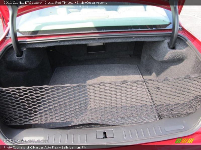 Crystal Red Tintcoat / Shale/Cocoa Accents 2011 Cadillac DTS Luxury
