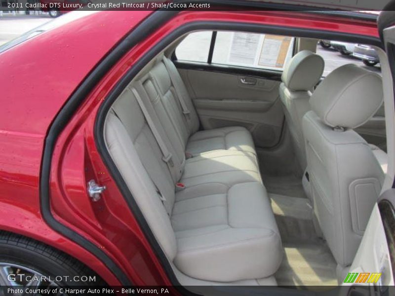 Crystal Red Tintcoat / Shale/Cocoa Accents 2011 Cadillac DTS Luxury