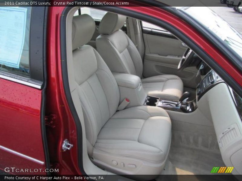 Crystal Red Tintcoat / Shale/Cocoa Accents 2011 Cadillac DTS Luxury