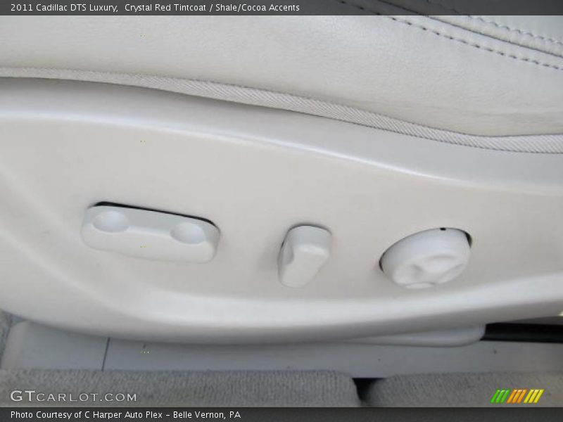 Crystal Red Tintcoat / Shale/Cocoa Accents 2011 Cadillac DTS Luxury