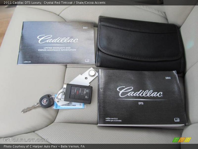 Crystal Red Tintcoat / Shale/Cocoa Accents 2011 Cadillac DTS Luxury
