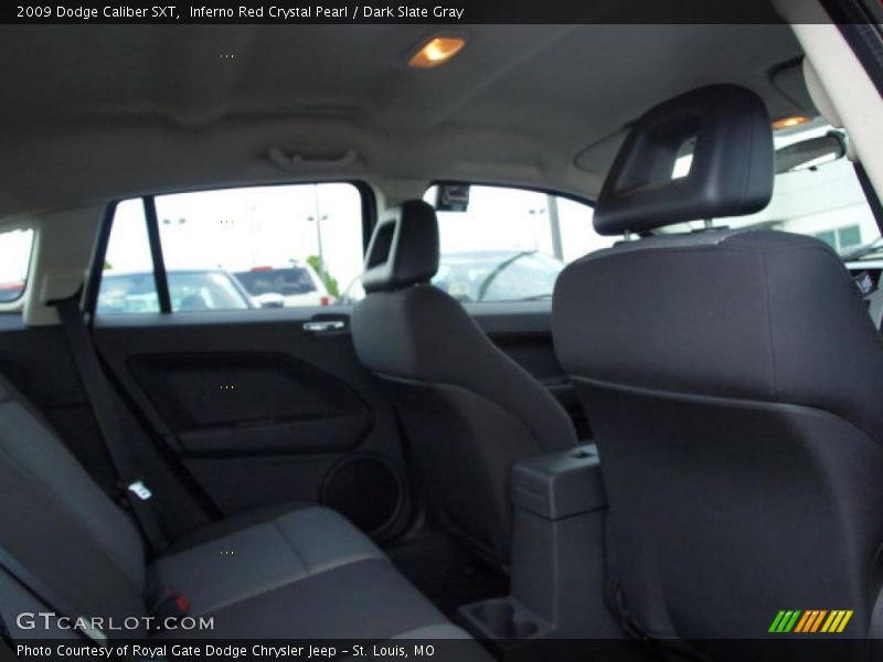 Inferno Red Crystal Pearl / Dark Slate Gray 2009 Dodge Caliber SXT