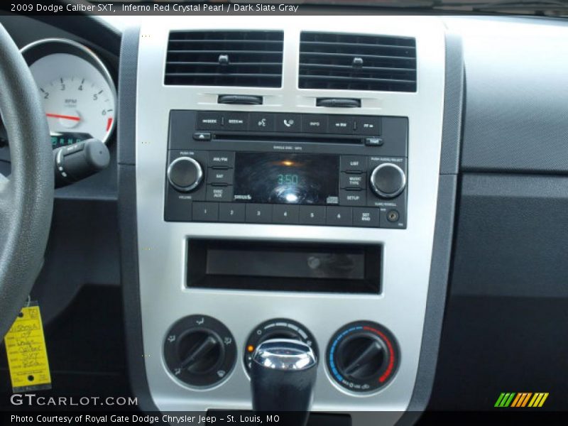 Inferno Red Crystal Pearl / Dark Slate Gray 2009 Dodge Caliber SXT