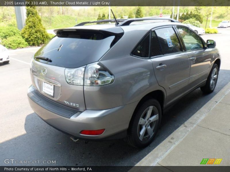 Thunder Cloud Metallic / Light Gray 2005 Lexus RX 330 AWD