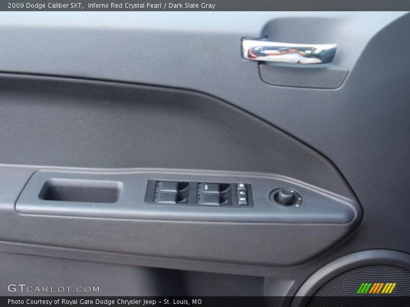 Inferno Red Crystal Pearl / Dark Slate Gray 2009 Dodge Caliber SXT