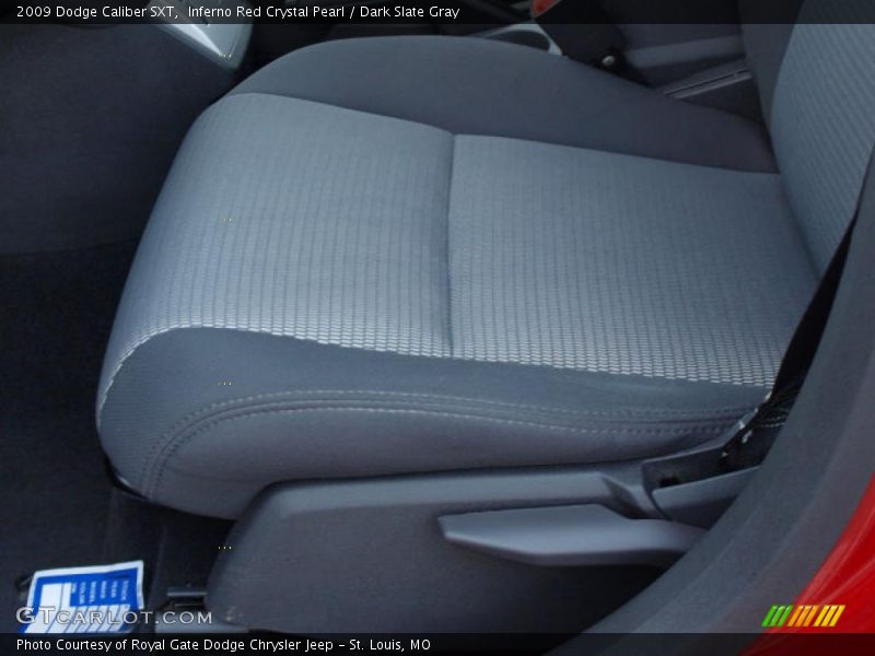 Inferno Red Crystal Pearl / Dark Slate Gray 2009 Dodge Caliber SXT