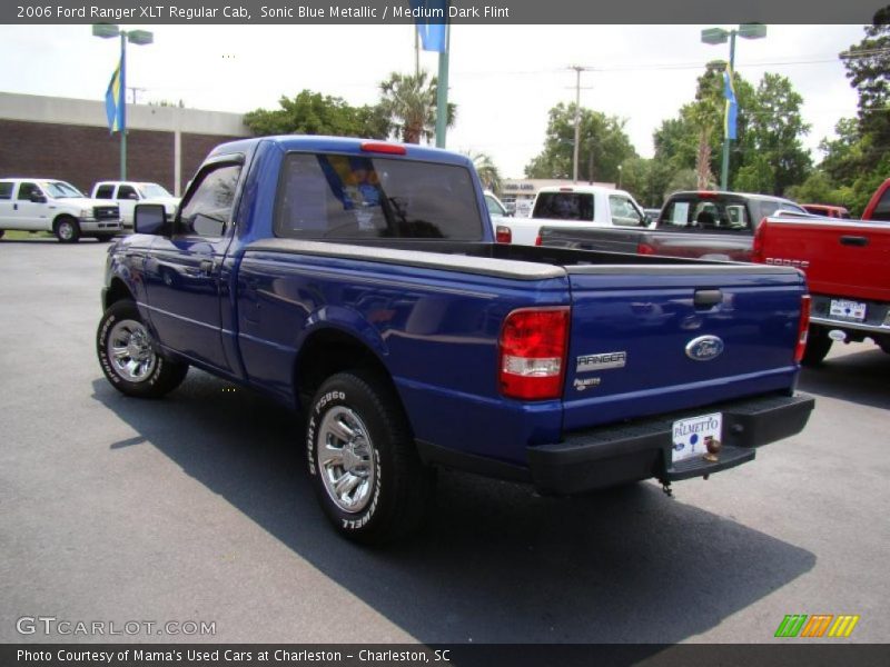 Sonic Blue Metallic / Medium Dark Flint 2006 Ford Ranger XLT Regular Cab