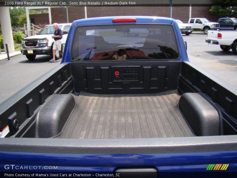 Sonic Blue Metallic / Medium Dark Flint 2006 Ford Ranger XLT Regular Cab