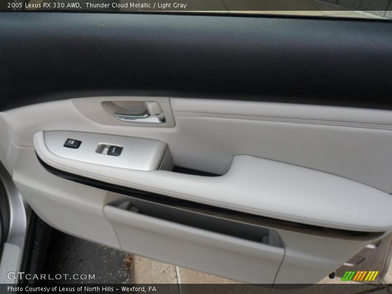 Thunder Cloud Metallic / Light Gray 2005 Lexus RX 330 AWD