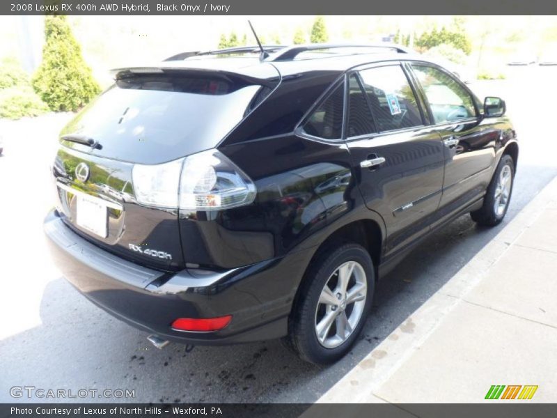 Black Onyx / Ivory 2008 Lexus RX 400h AWD Hybrid