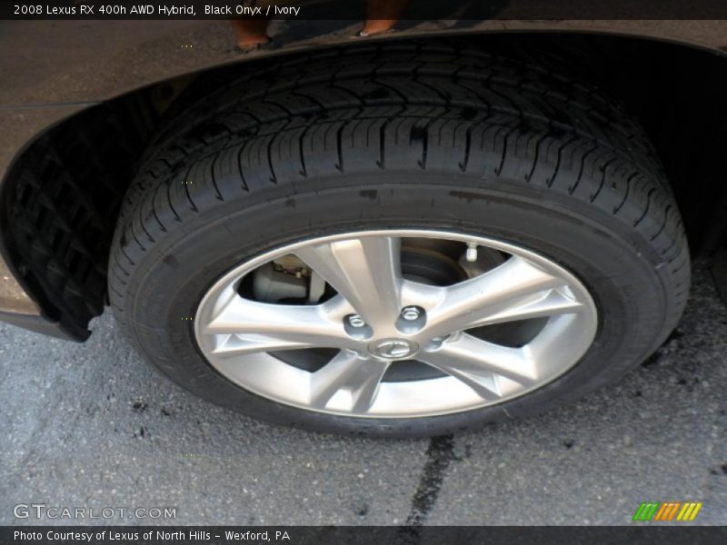 Black Onyx / Ivory 2008 Lexus RX 400h AWD Hybrid