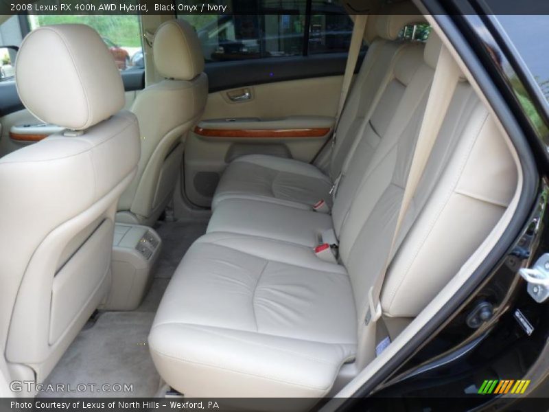 Black Onyx / Ivory 2008 Lexus RX 400h AWD Hybrid