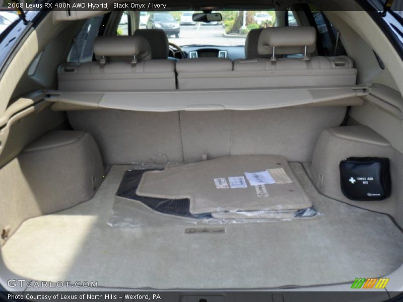 Black Onyx / Ivory 2008 Lexus RX 400h AWD Hybrid