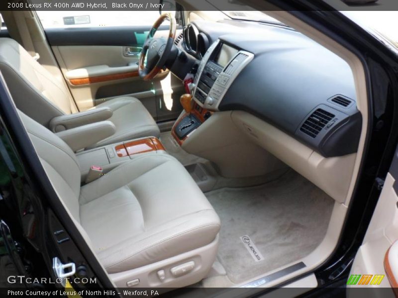 Black Onyx / Ivory 2008 Lexus RX 400h AWD Hybrid