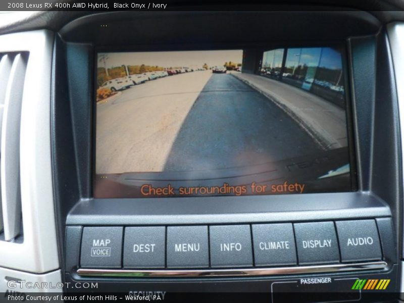 Black Onyx / Ivory 2008 Lexus RX 400h AWD Hybrid
