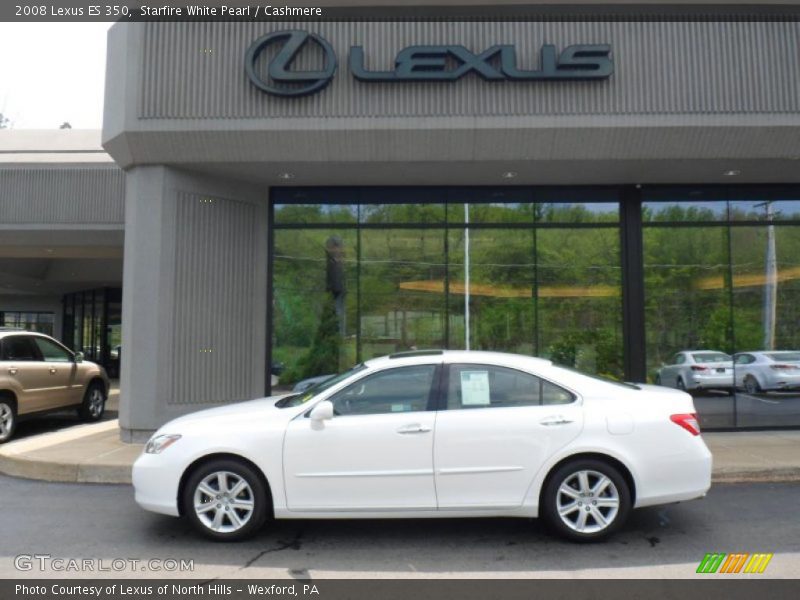 Starfire White Pearl / Cashmere 2008 Lexus ES 350