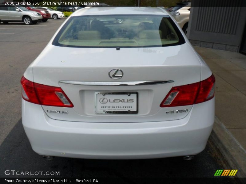 Starfire White Pearl / Cashmere 2008 Lexus ES 350