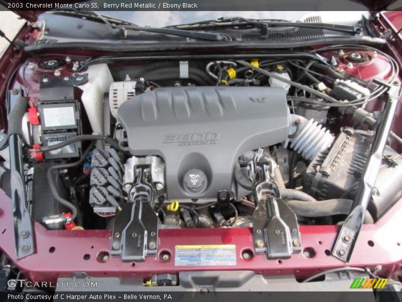 Berry Red Metallic / Ebony Black 2003 Chevrolet Monte Carlo SS