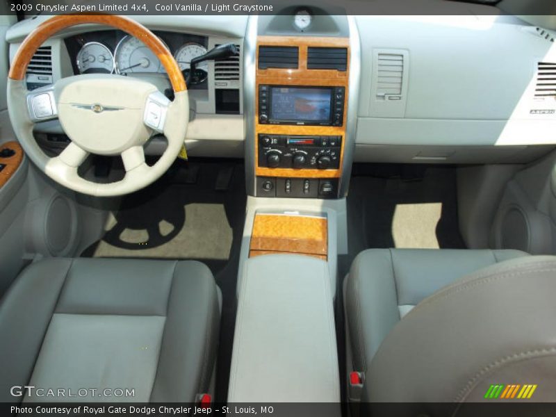 Dashboard of 2009 Aspen Limited 4x4