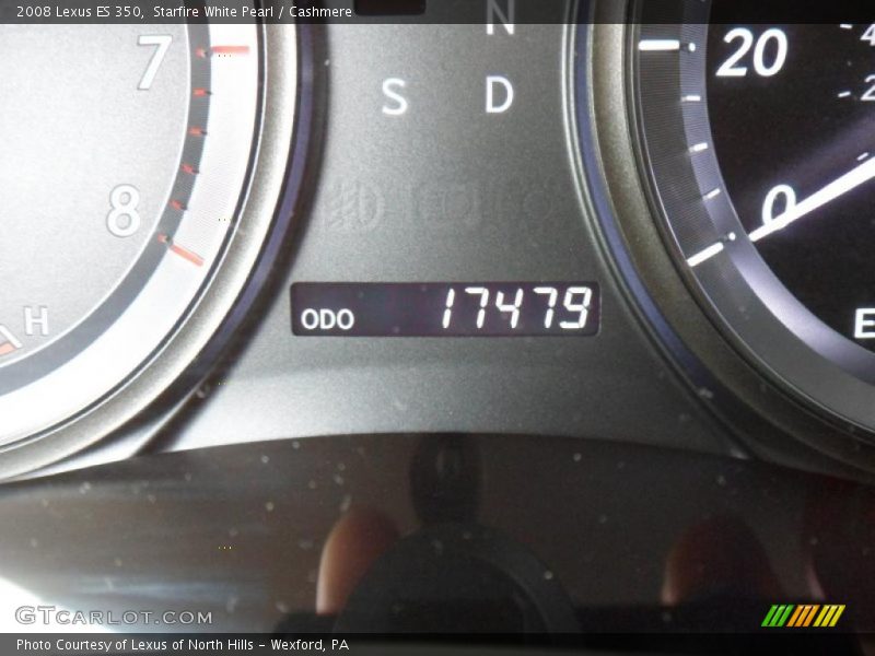Starfire White Pearl / Cashmere 2008 Lexus ES 350