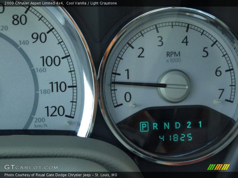 Cool Vanilla / Light Graystone 2009 Chrysler Aspen Limited 4x4
