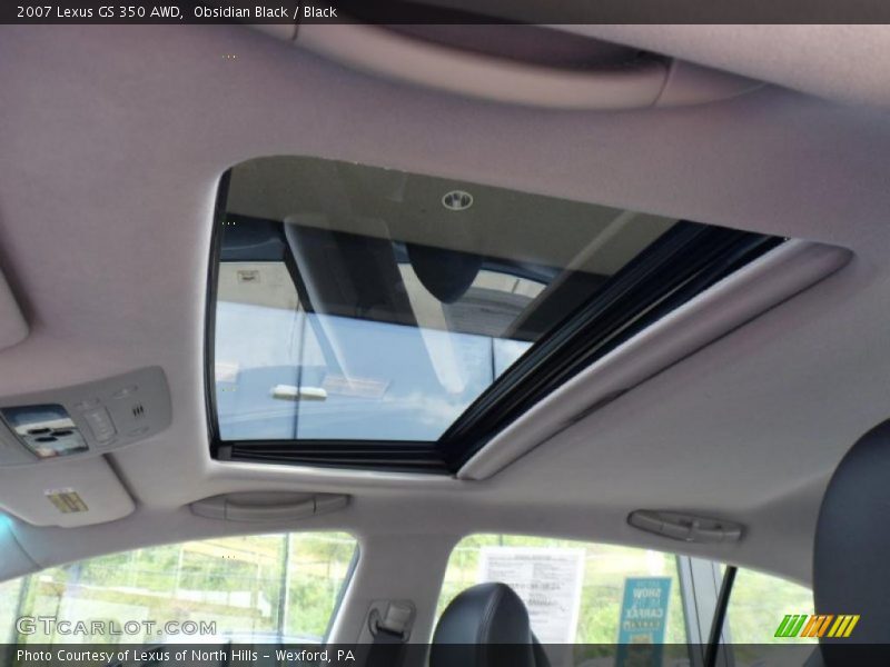 Obsidian Black / Black 2007 Lexus GS 350 AWD