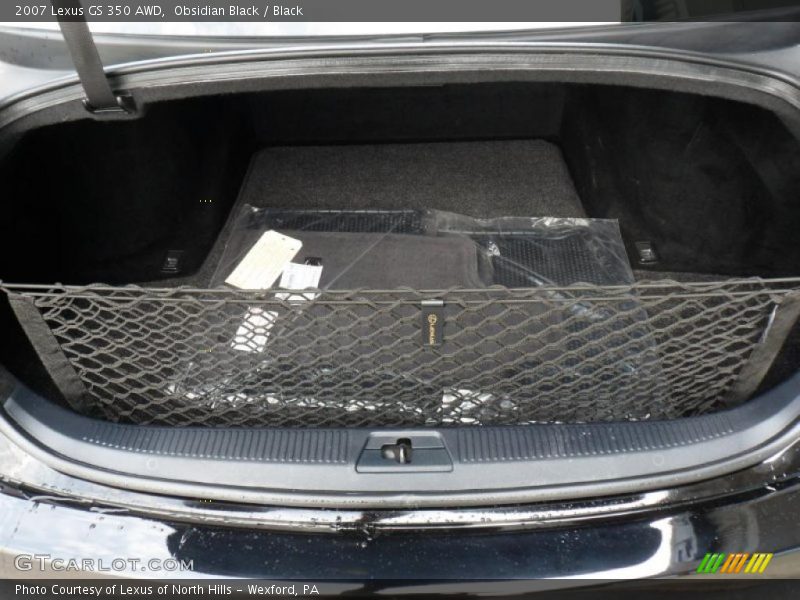 Obsidian Black / Black 2007 Lexus GS 350 AWD