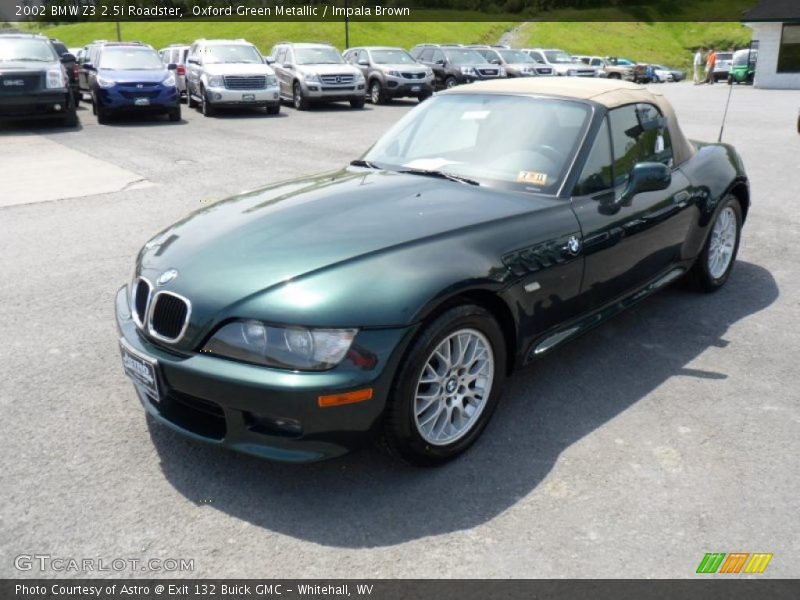 Front 3/4 View of 2002 Z3 2.5i Roadster