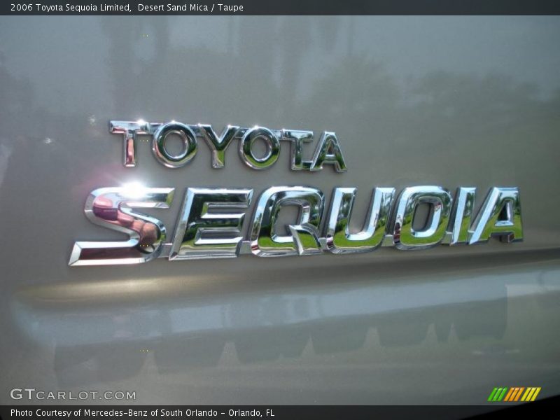 Desert Sand Mica / Taupe 2006 Toyota Sequoia Limited