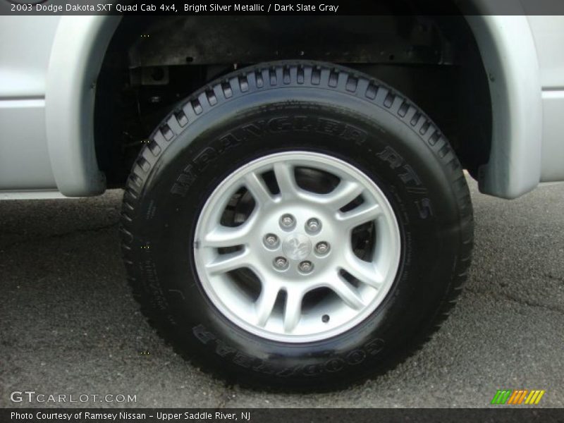  2003 Dakota SXT Quad Cab 4x4 Wheel