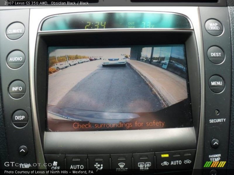 Obsidian Black / Black 2007 Lexus GS 350 AWD