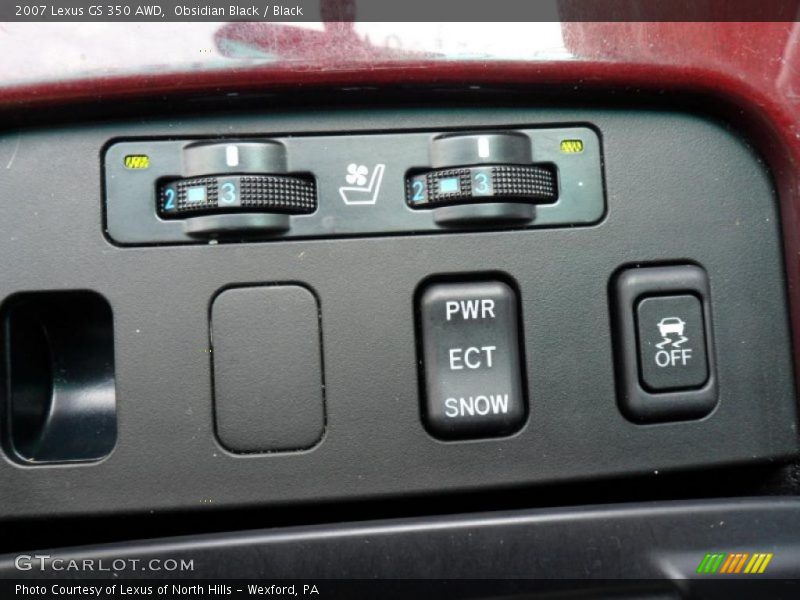Obsidian Black / Black 2007 Lexus GS 350 AWD