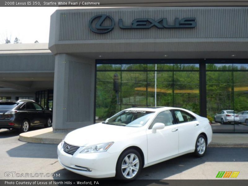 Starfire White Pearl / Cashmere 2008 Lexus ES 350