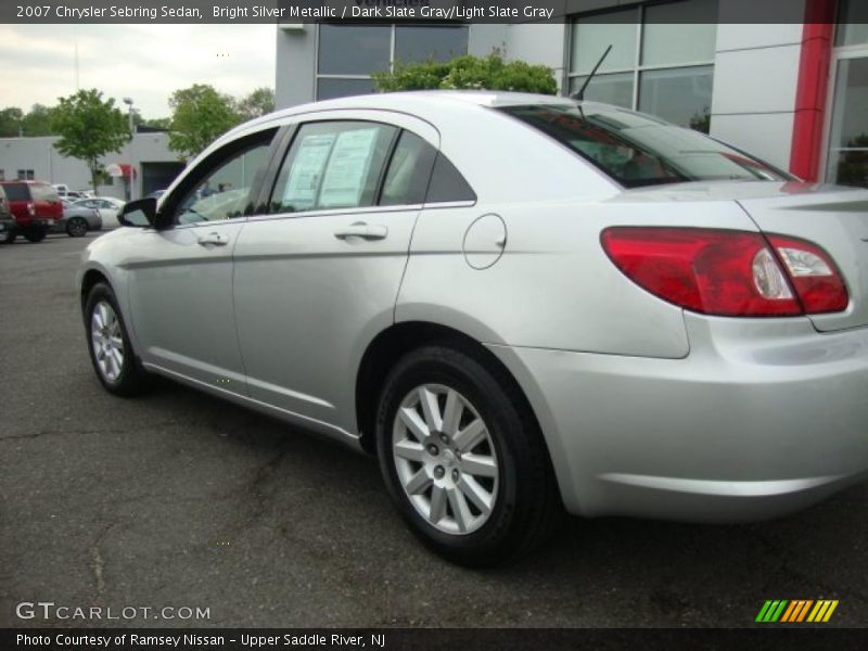 Bright Silver Metallic / Dark Slate Gray/Light Slate Gray 2007 Chrysler Sebring Sedan