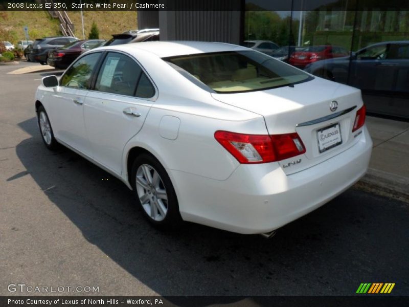 Starfire White Pearl / Cashmere 2008 Lexus ES 350